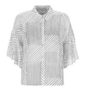 Cabi 6089 Parallel Top Spring 2022 XS EUC